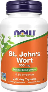 NOW Supplements, St. John's Wort (Hypericum perforatum) 300 mg, Standardized Extract, 250 Veg Capsules in Pakistan