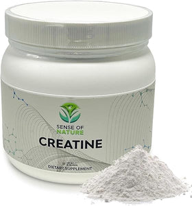 Sense of Nature Creatine Monohydrate Powder - 5g (5000mg) of Micronized Creatine Powder per Serving, Creatine Pre Workout, Creatine for Building Muscle, Creatine Monohydrate 450g(1.0lbs) in Pakistan