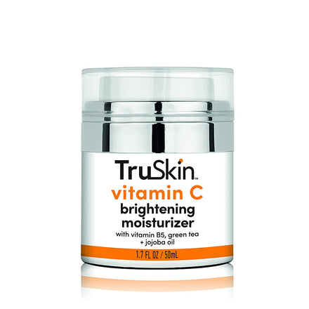 TruSkin Vitamin C Face Moisturizer, Skin Brightening Anti-Aging Cream with Vitamin B5, E, Aloe Vera and Green Tea