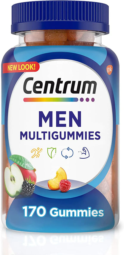 Centrum Supplement Multivitamin for Men in Pakistan Multimineral with Selenium Multi Gummies Gummy