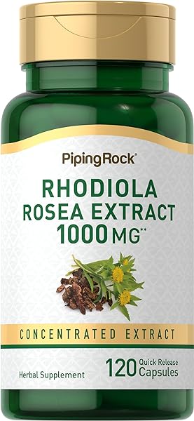 Piping Rock Rhodiola Rosea Extract | 1000mg | in Pakistan