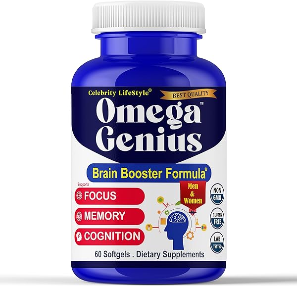 Omega Genius Brain Focus and Memory Booster S in Pakistan