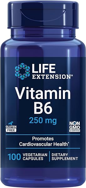 Life Extension Vitamin B6 250 mg – For Card in Pakistan