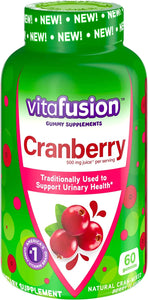 Vitafusion Cranberry Gummies, 60ct
