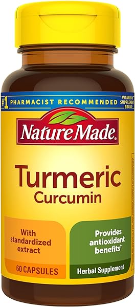 Nature Made Turmeric Curcumin 500 mg, Herbal Supplement for Antioxidant Support, 60 Capsules, 60 Day Supply in Pakistan in Pakistan