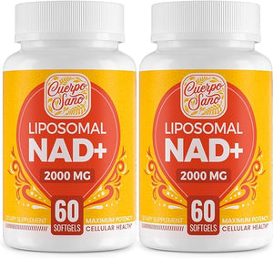 2000 MG Liposomal NAD Supplement - High Absorption & NAD Pontecy, More Efficient Than Nicotinamide Riboside, 100% Pure NAD+ Supplements for Aging Defense, Metabolism & Cellular Energy, 120 softgels in Pakistan