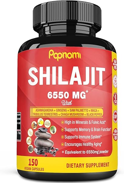 Shilajit Himalayan Supplement - 6550mg 150 Ca in Pakistan