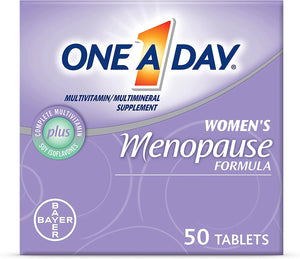 One A Day Women's Menopause Multivitamin with Vitamin A, Vitamin C, Vitamin D, Vitamin E and Zinc for Immune Health Support