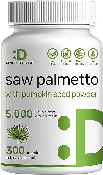 Saw Palmetto Supplement with Pumpkin Seed | P in Pakistan