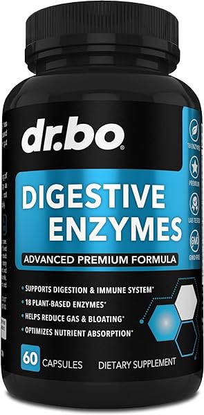 Digestive Enzymes Supplements Plant Based - Pancreatic & Proteolytic Super Digestion Enzyme Supplement Pills Aid for Bloating Relief for Women & Men - Lipase, Amylase, Bromelain, Protease & Cellulase in Pakistan