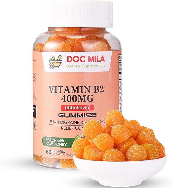 Vitamin B2 Supplement 400mg Gummies - Ribofla in Pakistan