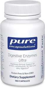 Digestive Enzymes Ultra - Aids Digestion of Protein, Carbs, Fat & More* - 180 Capsules in Pakistan