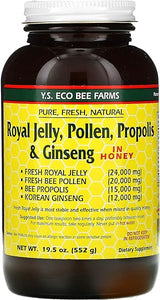 YS Royal Jelly, Pollen, Propolis & Ginseng in Honey (19.5 Fl. Oz Liquid) in Pakistan