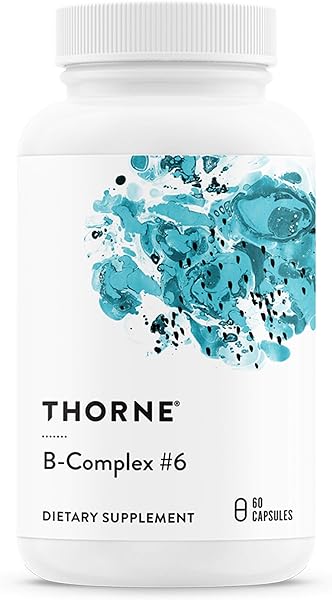 Thorne B-Complex #6 - Vitamin B Complex with Active Forms of Essential B Vitamins and Extra B6-60 Capsules in Pakistan