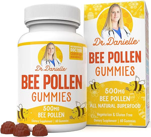 Bee Pollen Gummies by Dr. Danielle, Best Bee Pollen Gummy Supplement, 500mg in Pakistan