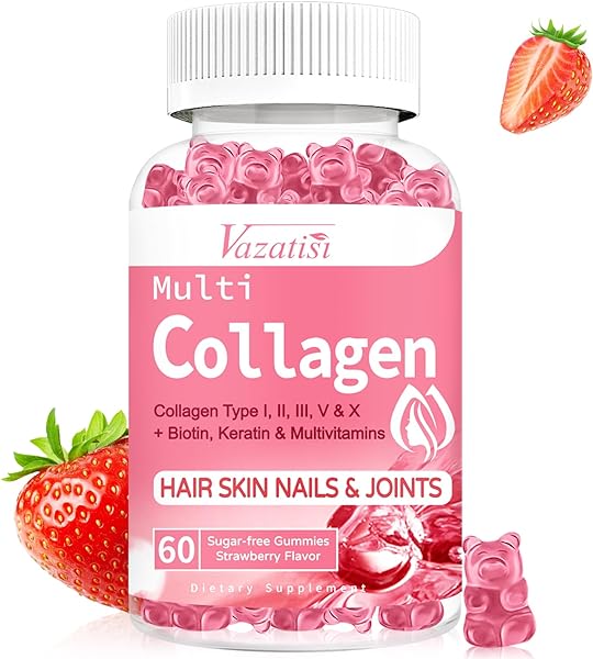 Sugar Free Collagen Gummies for Women Men, 25 in Pakistan