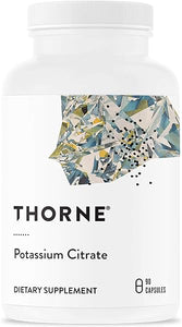 Thorne Potassium Citrate - Highly-Absorbable Potassium Supplement for Kidney, Heart, and Skeletal Support - 90 Capsules in Pakistan