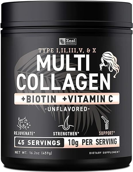 Premium Multi Collagen Peptides Protein Powde in Pakistan