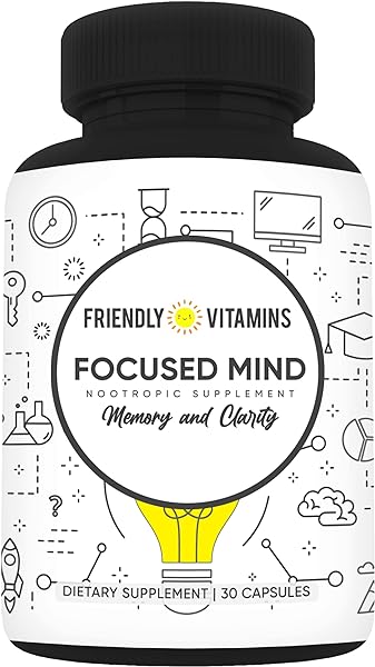 Focused Mind Brain Supplement by Friendly Vit in Pakistan