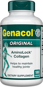 Collagen Peptides Joint Supplements for Men & Women by Genacol | Exclusive Hydrolyzed Collagen Pills | Helps Maintain Healthy Joints | Colageno Hidrolizado | Genacol Original 180 Capsules in Pakistan