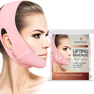 Reusable V Shaped Slimming Face Mask Facial Slimming Strap Face Lifting Belt