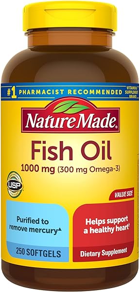 Nature Made Fish Oil Supplements 1000 mg Soft in Pakistan