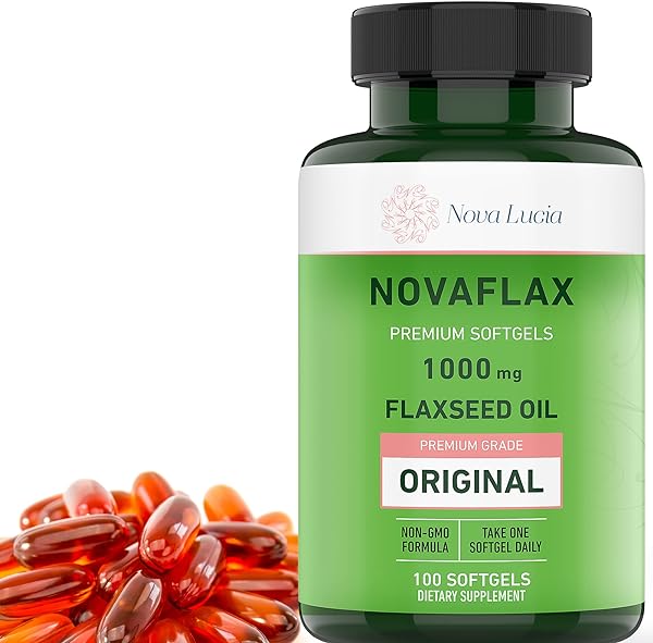 Natural Organic Flaxseed Oil 1,000 mg, Essent in Pakistan