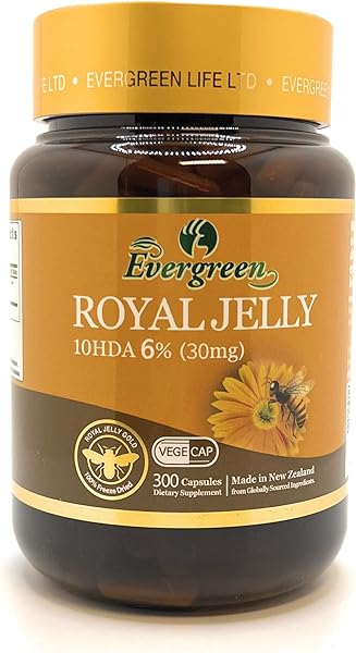 Evergreen Royal Jelly 300 Casules 10HDA 6% in Pakistan