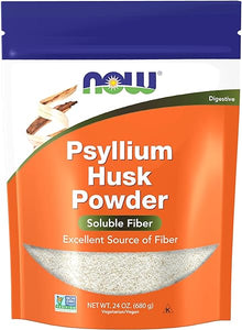 NOW Supplements, Psyllium Husk Powder, Non-GMO Project Verified, Soluble Fiber, 24-Ounce in Pakistan