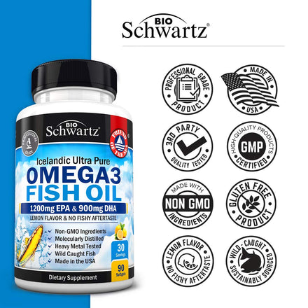 Omega 3 Fish Oil Supplement - DHA Fatty Acid Supplement in Pakistan