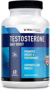 DAILY BOOST Free Testosterone Booster for Men - Strongest Supplement for Muscle Growth, Bodybuilding & Energy With 9 Powerful Ingredients - 60 Capsules in Pakistan