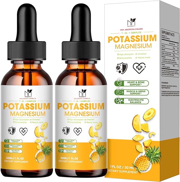 (2 Pack) Potassium Magnesium Supplement w/Cal in Pakistan