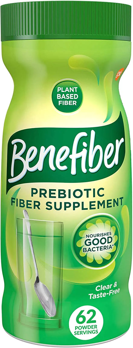 Benefiber On The Go Prebiotic Fiber Supplement Powder for Digestive Health, Daily Fiber Powder, Unflavored Powder Stick Packs - 36 Sticks (Pack of 2)