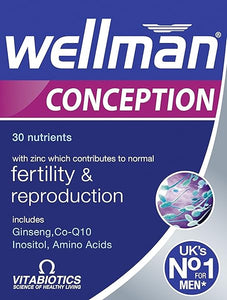 WELLMAN CONCEPTION 30 TABLETS by VITABIOTIC in Pakistan