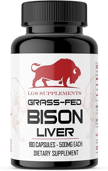 Grass Fed Bison Liver Capsules Supports Energ in Pakistan