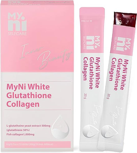 Glutathione Collagen Jelly (15 Sticks) - Korean Skincare Supplement by Ildong. L-Glutathione Yeast Extract 500mg, Low-Molecular Weight Fish Collagen 1,000mg, Pomegranate Extract. in Pakistan