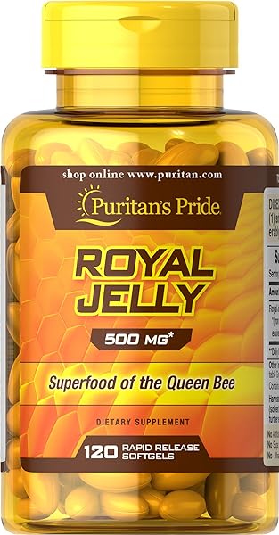 Puritan's Pride Royal Jelly 500 mg-120 Softgels (Packaging May Vary) in Pakistan in Pakistan