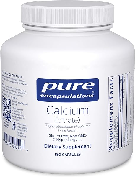 Pure Encapsulations Calcium (Citrate) - Highl in Pakistan