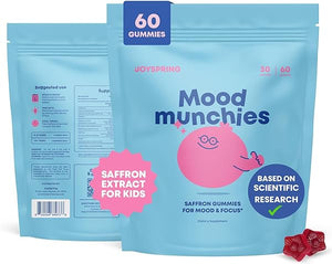 Saffron Supplements for Kids - Saffron Extract for Kids Mood Booster - Mood Support Supplement - Mood Boost Saffron Supplement - Kids Mood Saffron with Passionflower - Sugar Free Saffron Gummies in Pakistan