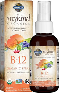 Garden of Life Organics B12 Vitamin - Whole Food B-12 for Metabolism and Energy, Raspberry, 2oz Liquid in Pakistan