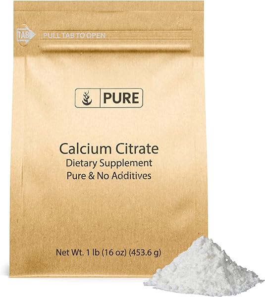 Pure Original Ingredients Calcium Citrate (1lb) Calcium Supplement, No Additives or Fillers in Pakistan in Pakistan