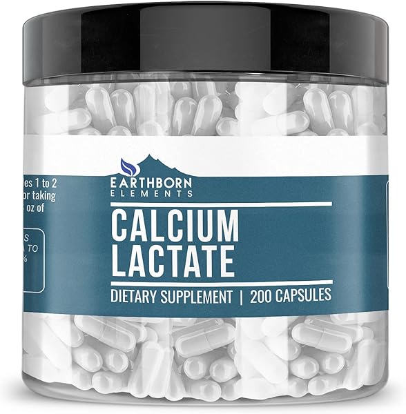 Earthborn Elements Calcium Lactate (200 Capsules) Calcium Supplement in Pakistan in Pakistan