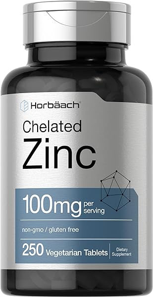 Chelated Zinc Supplement 100mg | 250 Tablets  in Pakistan