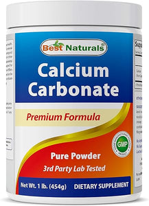 Best Naturals Calcium Carbonate Powder 1 Pound - Food Grade (16 OZ (Pack of 1)) in Pakistan