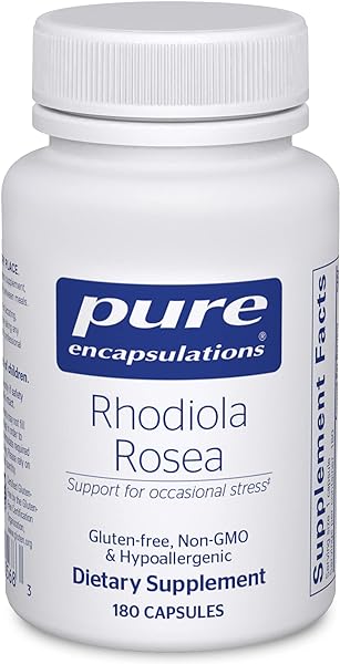 Pure Encapsulations Rhodiola Rosea | Hypoallergenic Supplement to Moderate Occasional Physical Stress and Discomfort | 180 Capsules in Pakistan in Pakistan