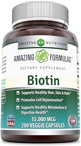 Amazing Formulas Biotin 15000 mcg - Supports  in Pakistan
