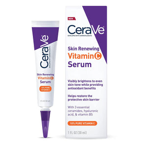 CeraVe Vitamin C Serum with Hyaluronic Acid Skin Brightening Serum for Face with Vitamin C