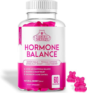 Hormone Balance for Women - PMS Relief Gummies and Bloating Relief for Women, Balance Complex for Women - All-in-One Menopause Supplements for Women, Menopause Relief, Natural Support for Cramps in Pakistan