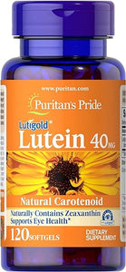Puritan's Pride Lutein 40 Mg With Zeaxanthin Softgels, 120 Count in Pakistan
