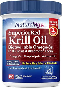 Krill Oil, Professional Grade 60 Liquid Softgels, Non-GMO, Gluten Free, Made in The USA in Pakistan